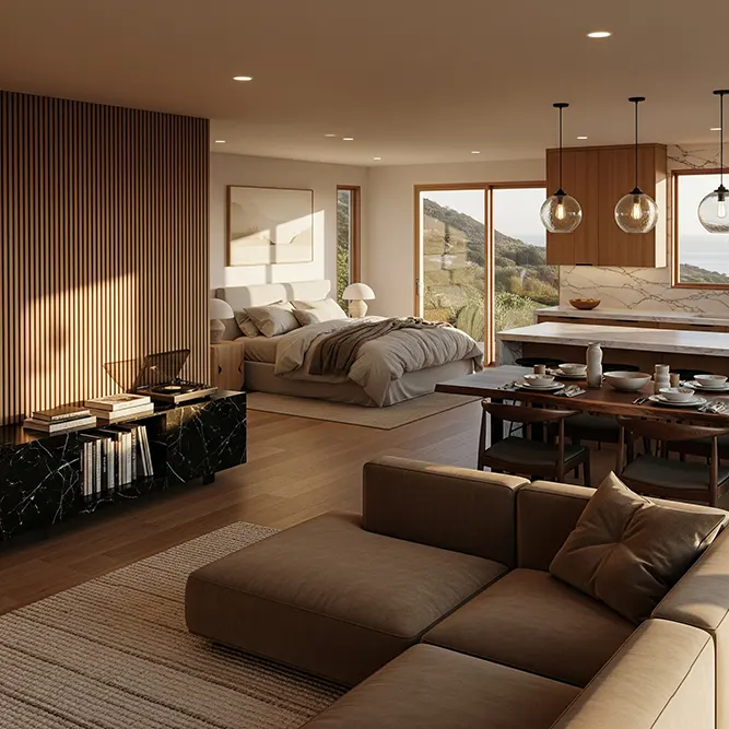 Beautiful residential interior design